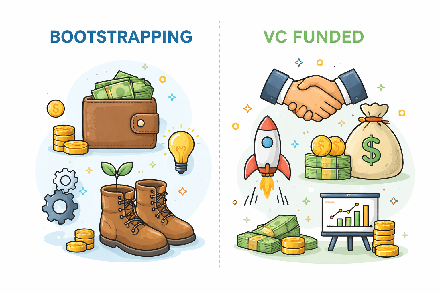 Affärsmöte om finansiering